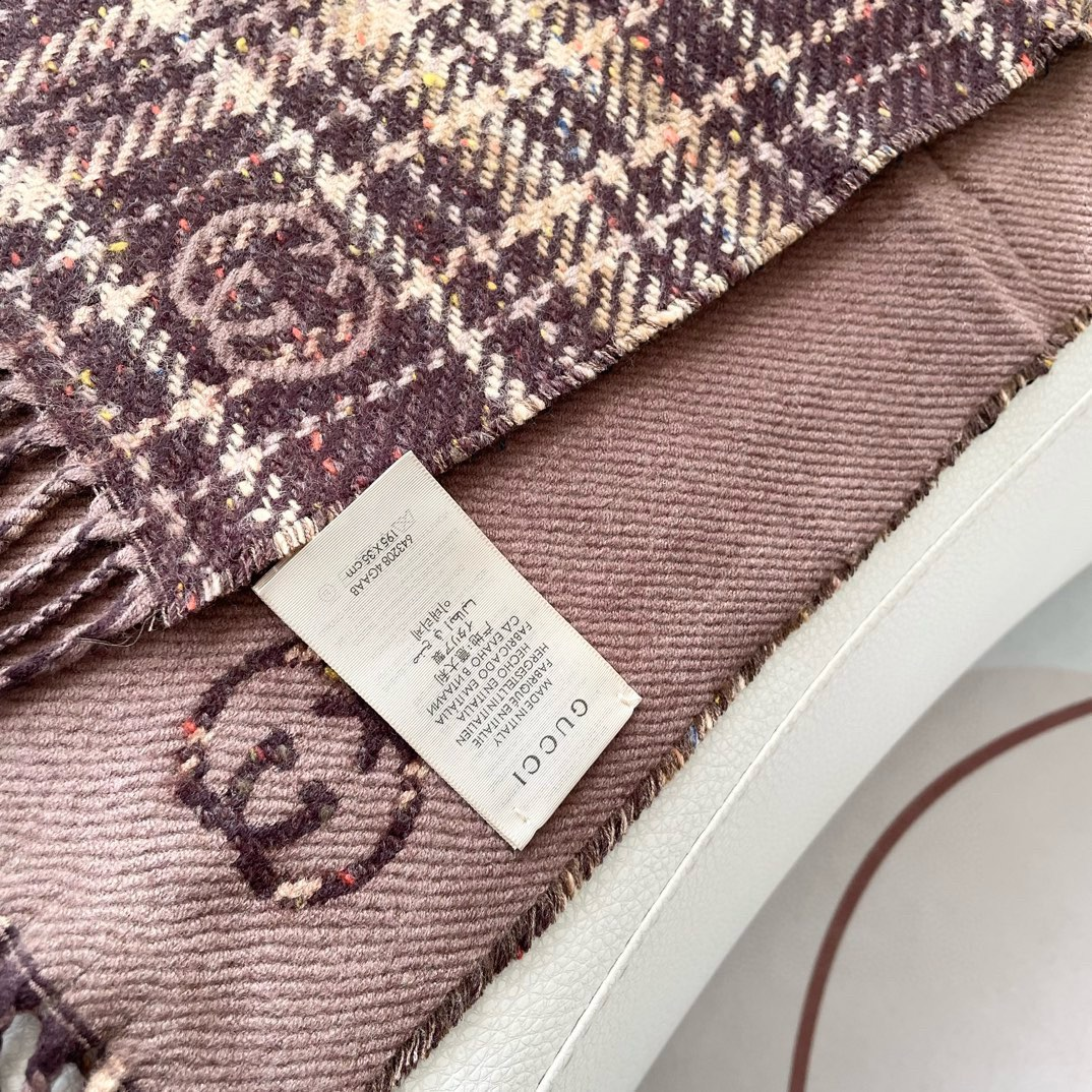 【GUCCI グッチ】スカーフ195*35CM  241209-BRAND OFF