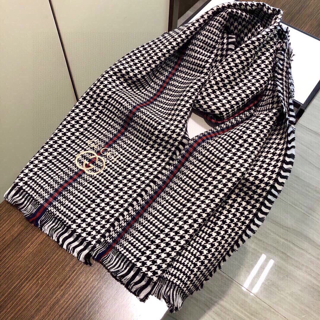 【GUCCI グッチ】スカーフ  90*200CM  241209-BRAND OFF