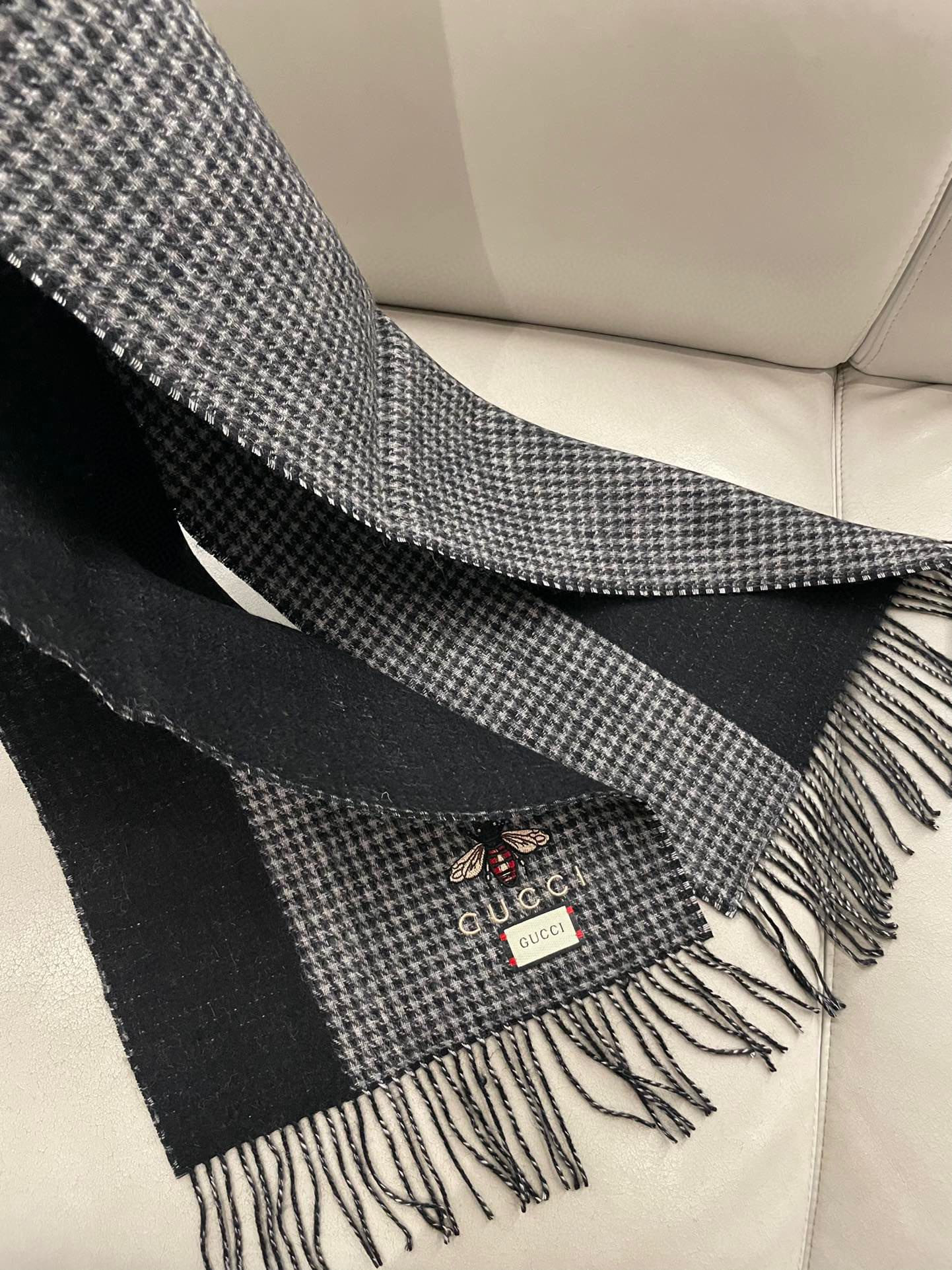 【GUCCI グッチ】スカーフ  32*180CM  241209-BRAND OFF