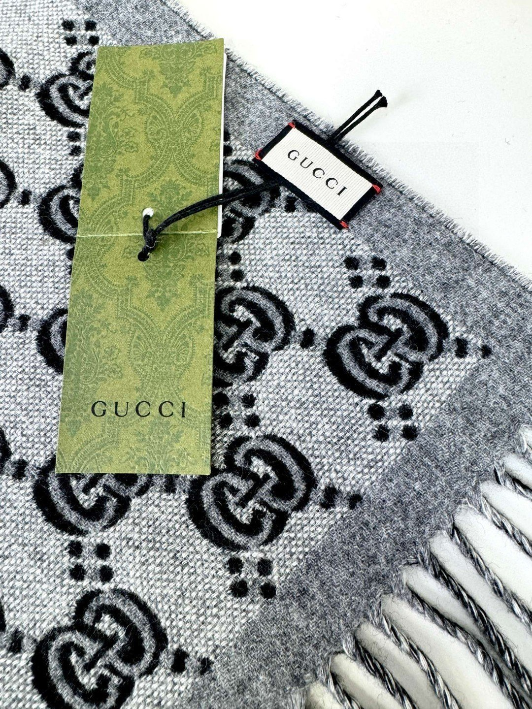 【GUCCI グッチ】スカーフ  180*35CM  241209-BRAND OFF