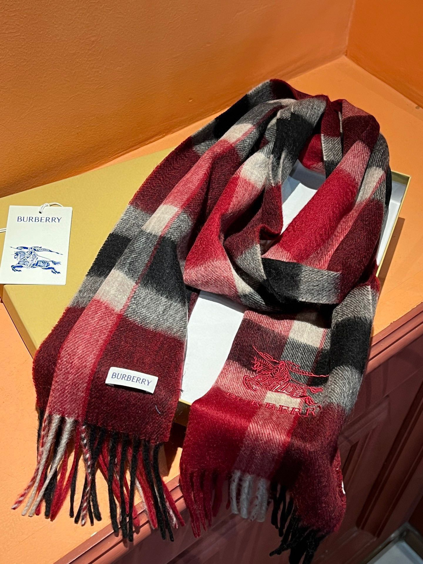 【BURBERRY  バーバリー】スカーフ32*180CM  241209-BRAND OFF
