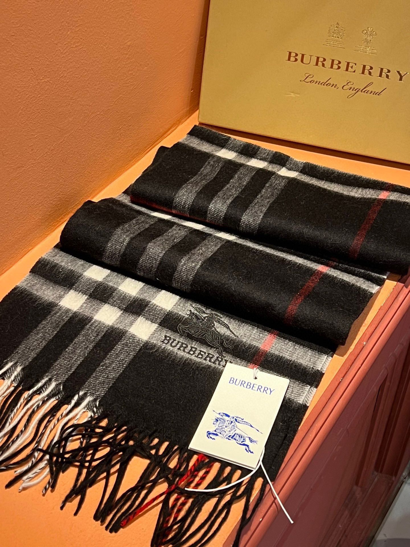【2026】【BURBERRY  バーバリー】スカーフ30*180CM  241209-BRAND OFF