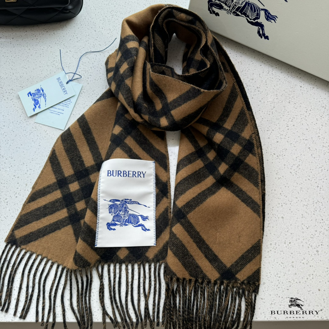 【BURBERRY  バーバリー】スカーフ30*168CM  241209-BRAND OFF