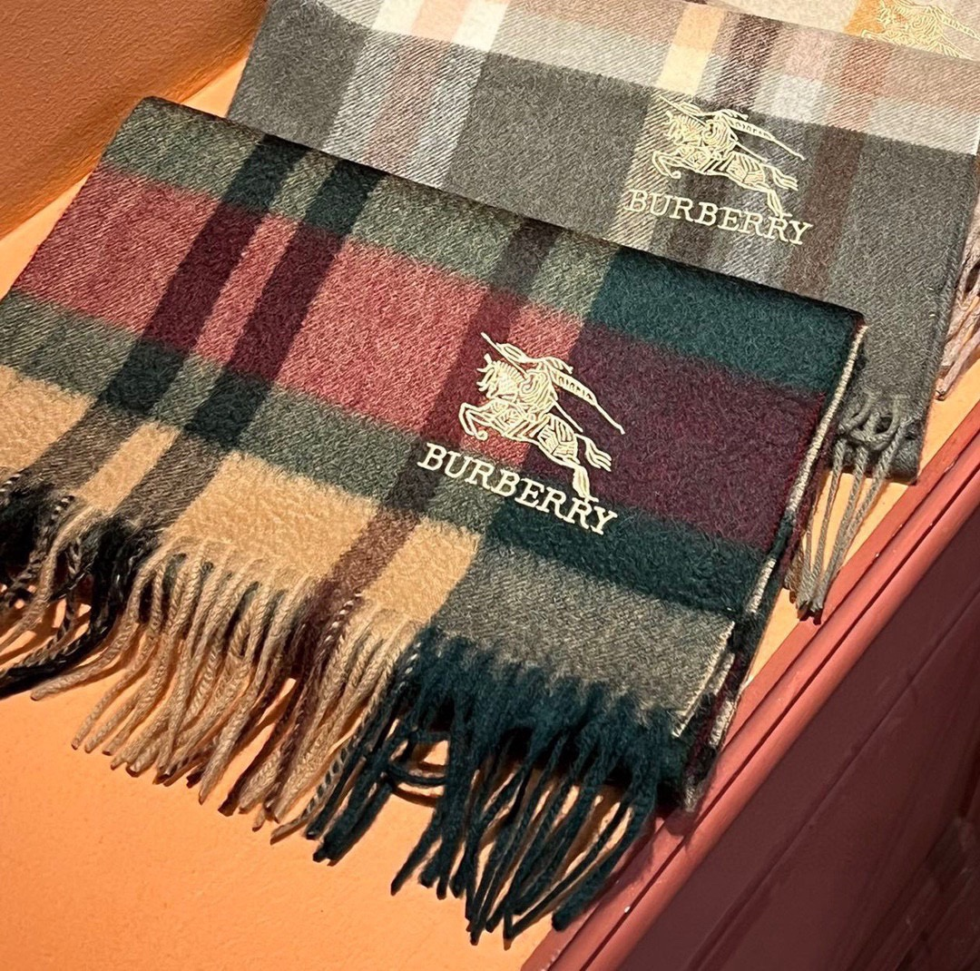 【BURBERRY  バーバリー】スカーフ32*180CM  241209-BRAND OFF