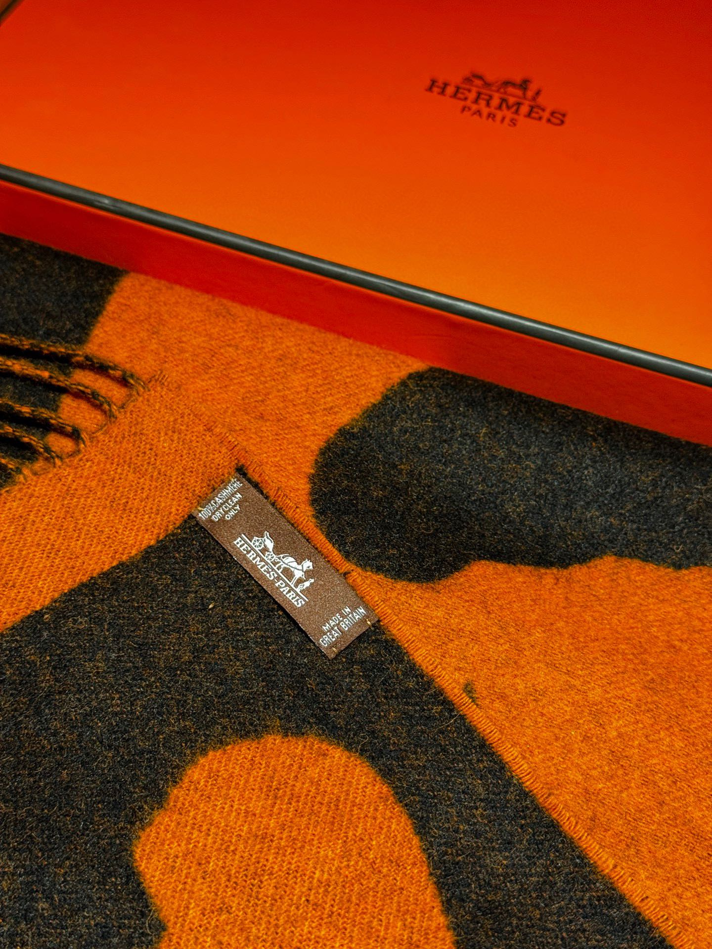 【HERMES エルメス 】スカーフ40*195CM  241210-BRAND OFF