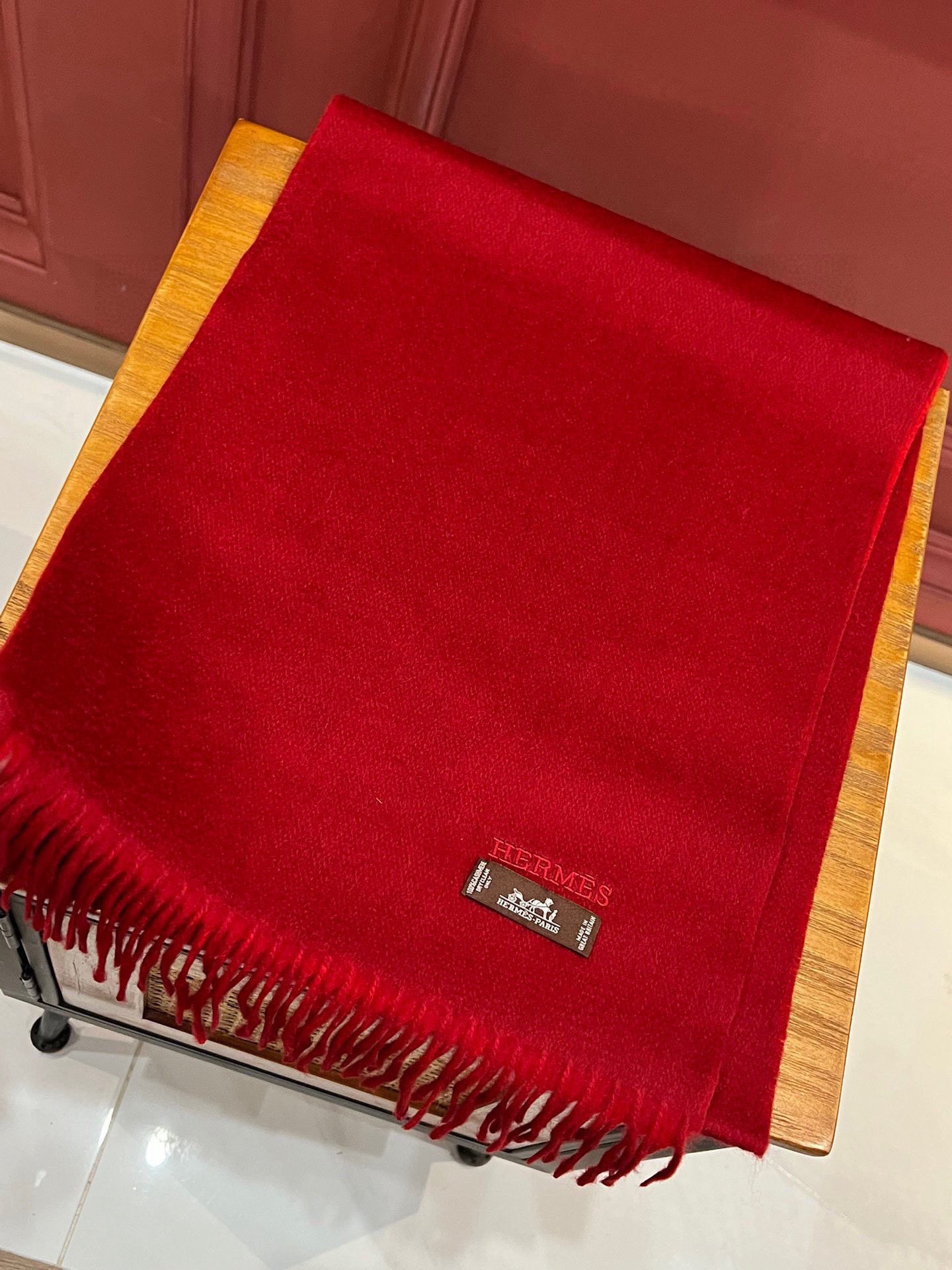 【HERMES エルメス 】スカーフ35*180CM  241210-BRAND OFF