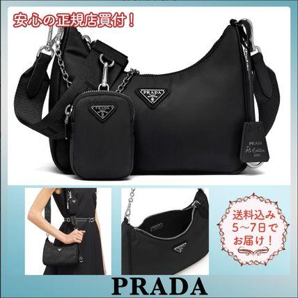 【PRADA】【正規店買付】Re Edition 2005 ナイロン バッグ【バッグ】22*18*6.5CM-BRAND OFF