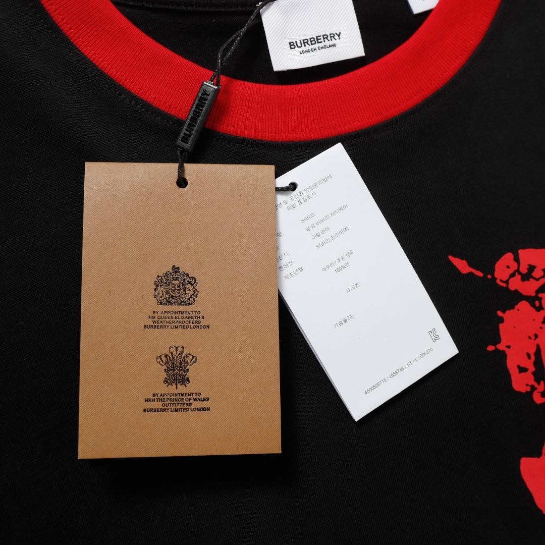 【BURBERRY  公式旗艦店】バーバリー  Tシャツ ご好評に付き再入荷 250211-BRAND OFF