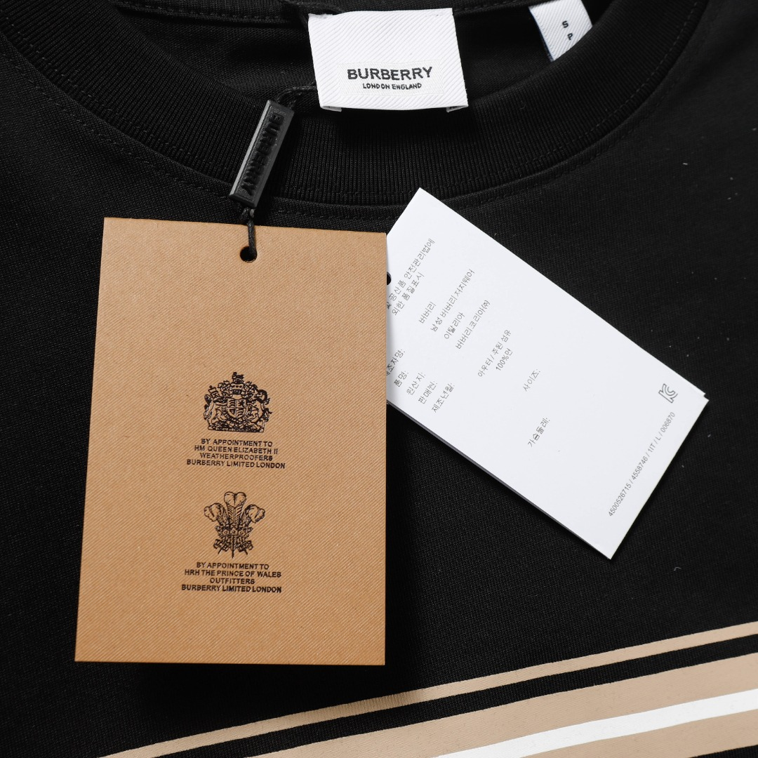 【BURBERRY  公式旗艦店】バーバリー  Tシャツ ご好評に付き再入荷 250211-BRAND OFF