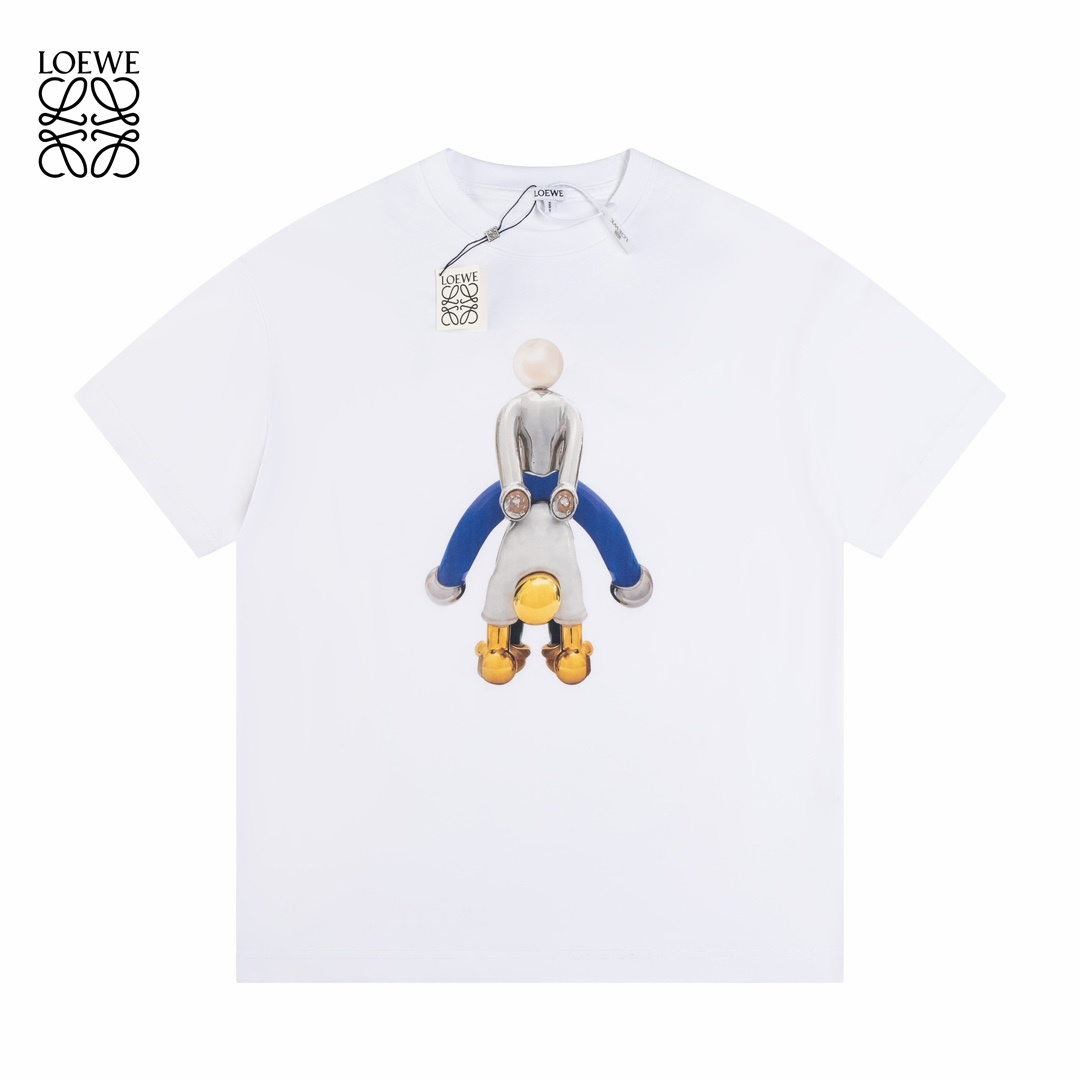 【LOEWE 公式旗艦店】ロエベ   Tシャツ ご好評に付き再入荷！250213-BRAND OFF
