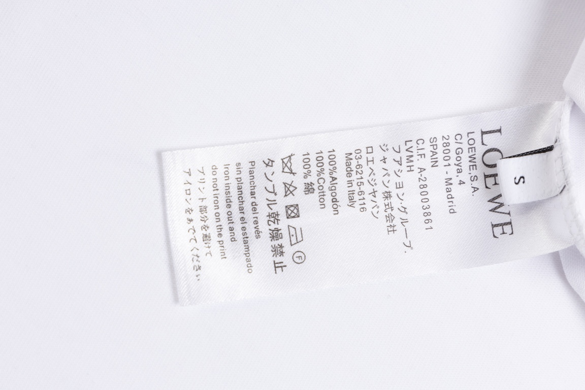 【LOEWE 公式旗艦店】ロエベ   Tシャツ ご好評に付き再入荷！250213-BRAND OFF