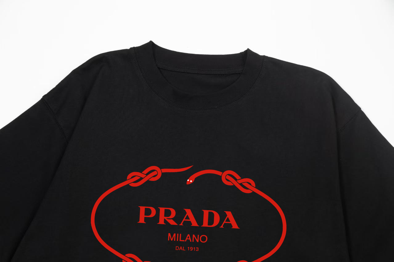 【PRADA 公式旗艦店】プラダ    Tシャツご好評に付き再入荷！ 250213-BRAND OFF