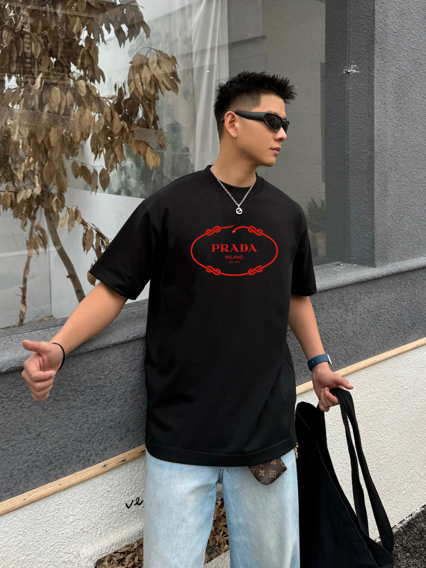 【PRADA 公式旗艦店】プラダ    Tシャツご好評に付き再入荷！ 250213-BRAND OFF