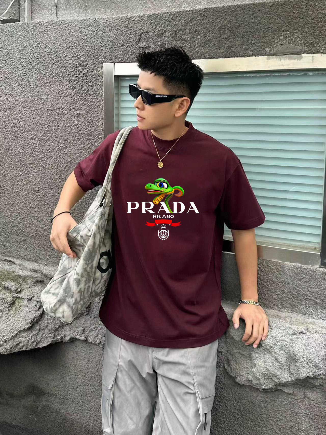 【PRADA 公式旗艦店】プラダ    Tシャツご好評に付き再入荷！ 250213-BRAND OFF