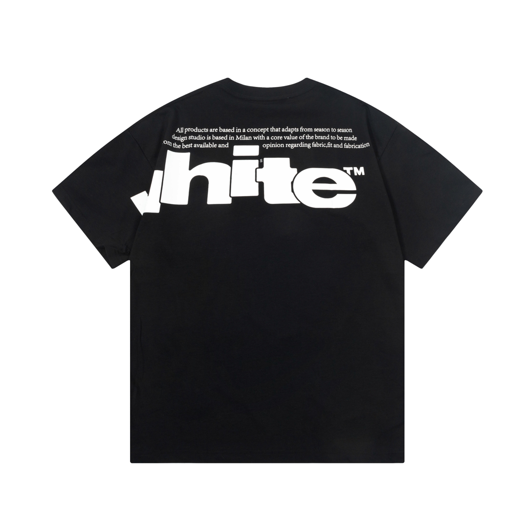 【 OFF-WHITE  公式旗艦店】オフホワイト   Tシャツ  ご好評に付き再入荷！250215-BRAND OFF