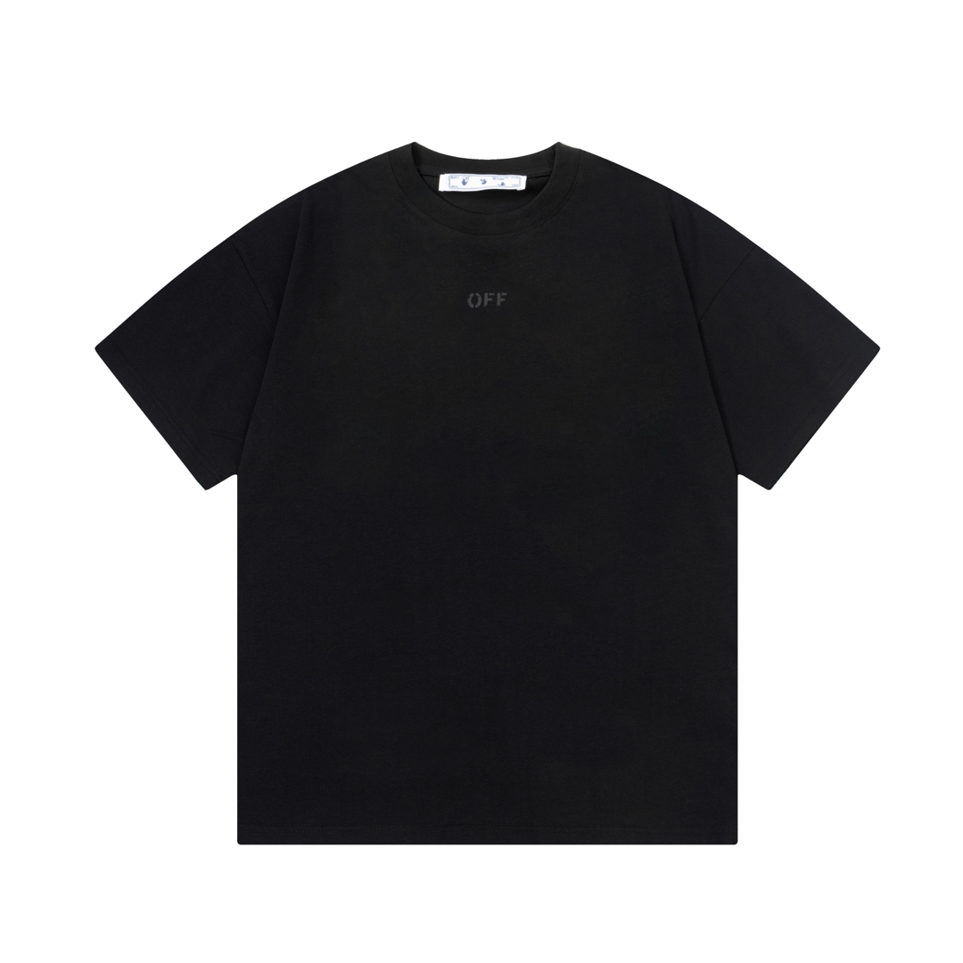 【 OFF-WHITE  公式旗艦店】オフホワイト   Tシャツ  ご好評に付き再入荷！250215-BRAND OFF