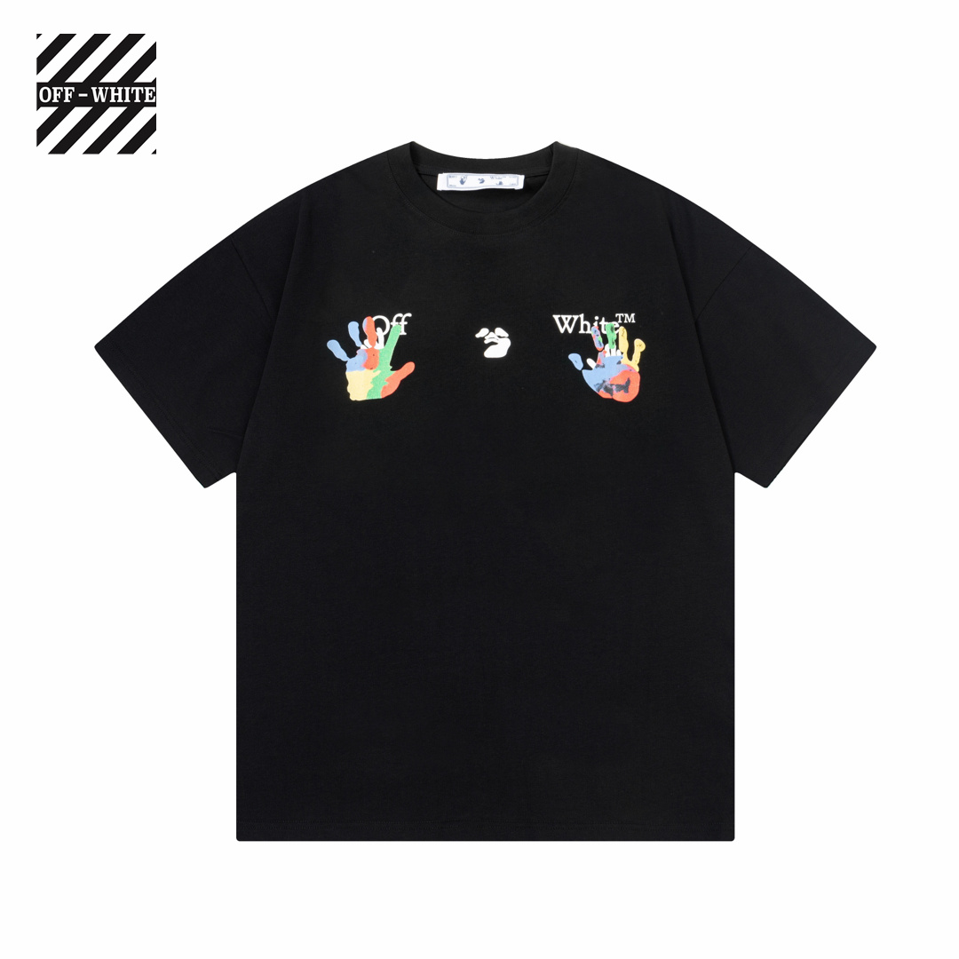 【OFF-WHITE  公式旗艦店】オフホワイト   Tシャツ  ご好評に付き再入荷！250215-BRAND OFF