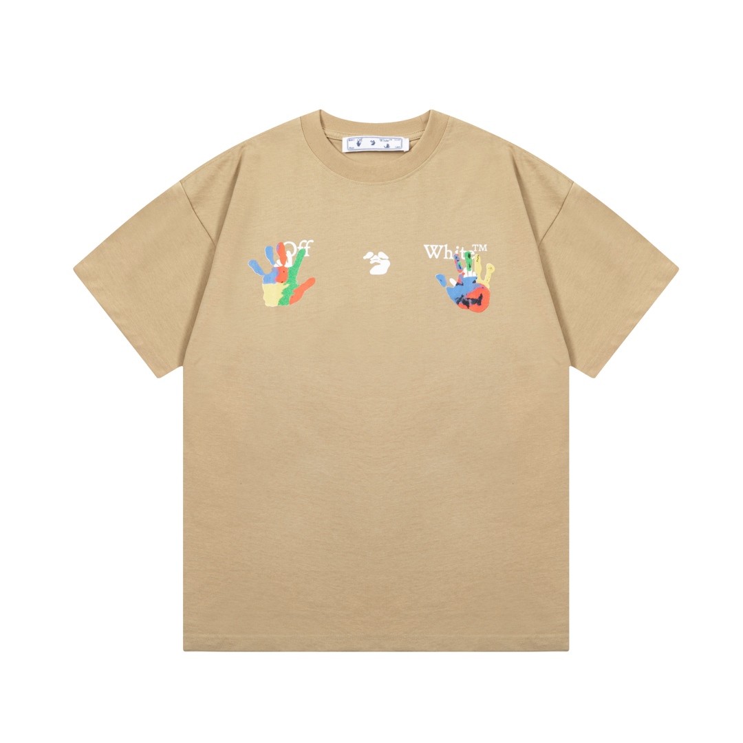 【OFF-WHITE  公式旗艦店】オフホワイト   Tシャツ  ご好評に付き再入荷！250215-BRAND OFF