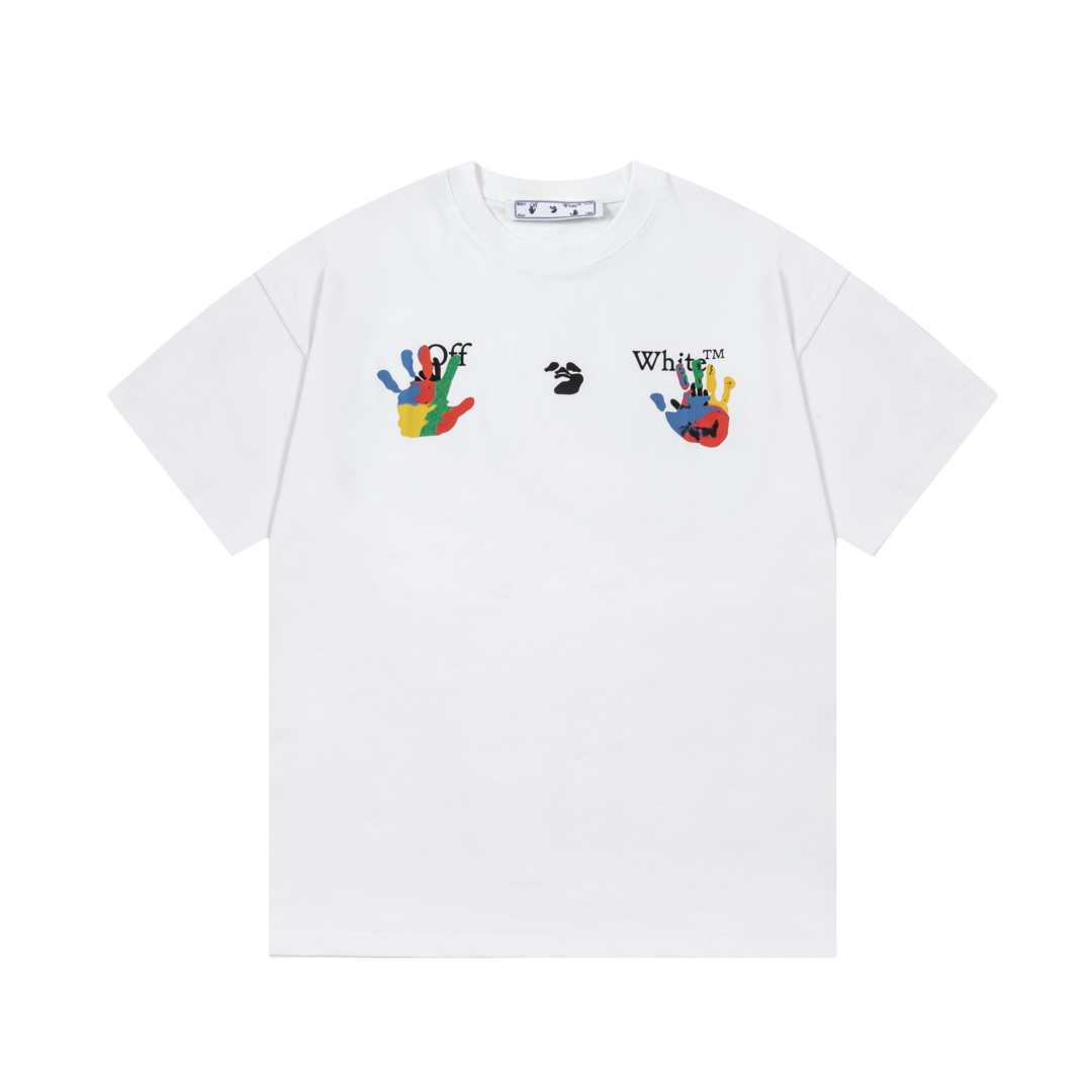 【OFF-WHITE  公式旗艦店】オフホワイト   Tシャツ  ご好評に付き再入荷！250215-BRAND OFF