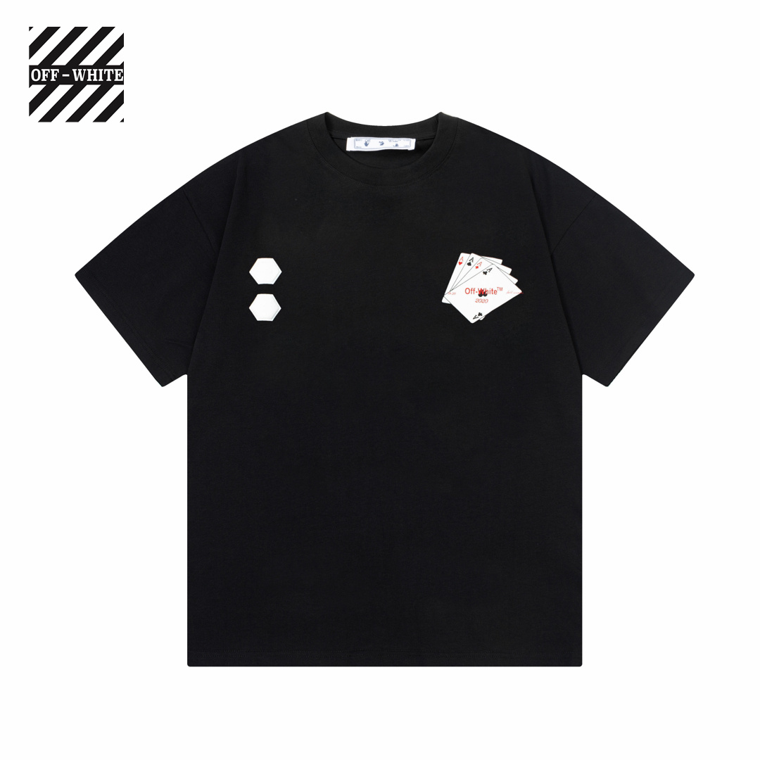 【OFF-WHITE  公式旗艦店】オフホワイト   Tシャツ  ご好評に付き再入荷！250215-BRAND OFF