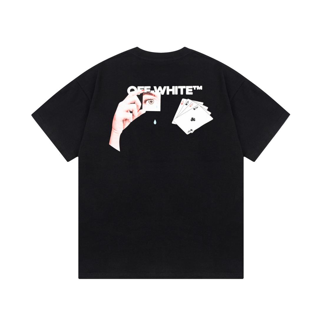 【OFF-WHITE  公式旗艦店】オフホワイト   Tシャツ  ご好評に付き再入荷！250215-BRAND OFF