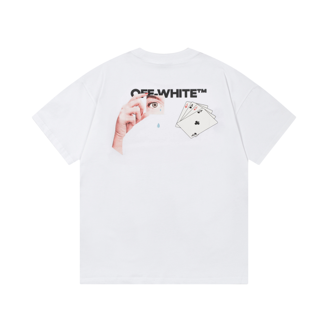 【OFF-WHITE  公式旗艦店】オフホワイト   Tシャツ  ご好評に付き再入荷！250215-BRAND OFF