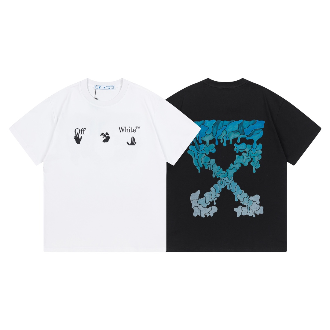 【OFF-WHITE  公式旗艦店】オフホワイト   Tシャツ  ご好評に付き再入荷！250215-BRAND OFF