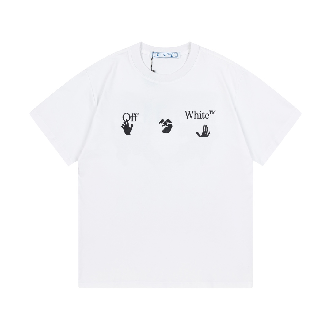 【OFF-WHITE  公式旗艦店】オフホワイト   Tシャツ  ご好評に付き再入荷！250215-BRAND OFF