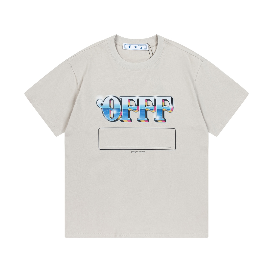 【OFF-WHITE  公式旗艦店】オフホワイト   Tシャツ  ご好評に付き再入荷！250215-BRAND OFF