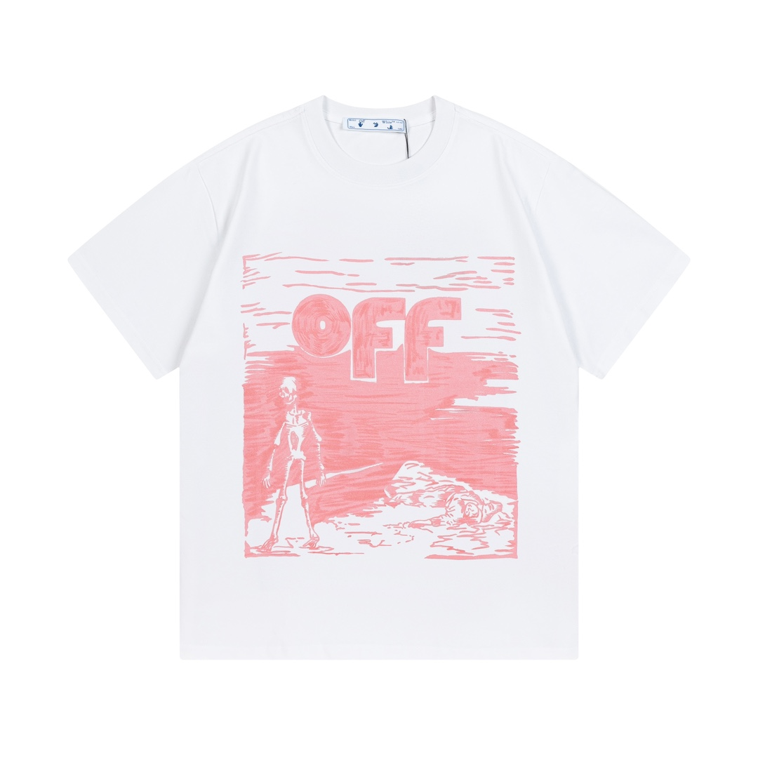 【OFF-WHITE  公式旗艦店】オフホワイト   Tシャツ  ご好評に付き再入荷！250215-BRAND OFF
