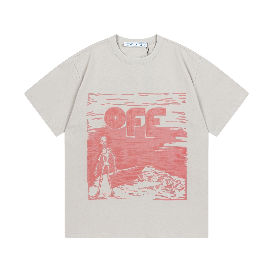 【OFF-WHITE  公式旗艦店】オフホワイト   Tシャツ  ご好評に付き再入荷！250215-BRAND OFF