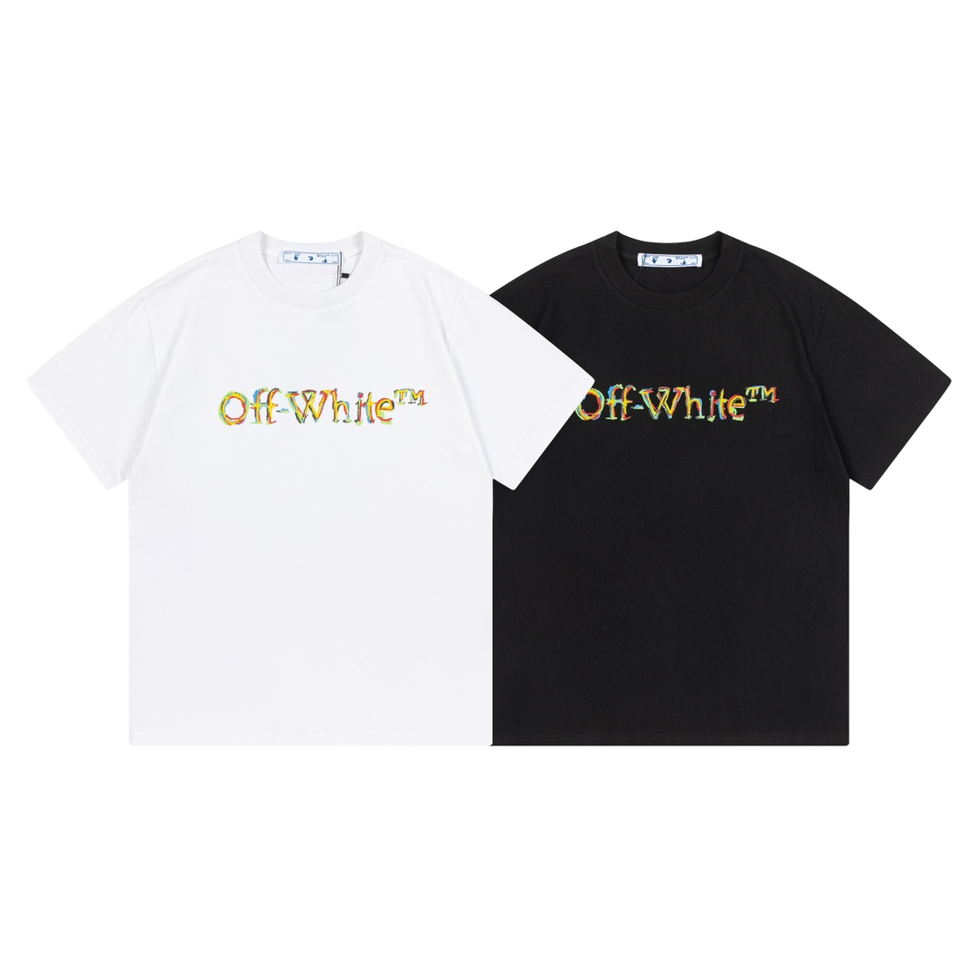 【OFF-WHITE  公式旗艦店】オフホワイト   Tシャツ  ご好評に付き再入荷！250215-BRAND OFF