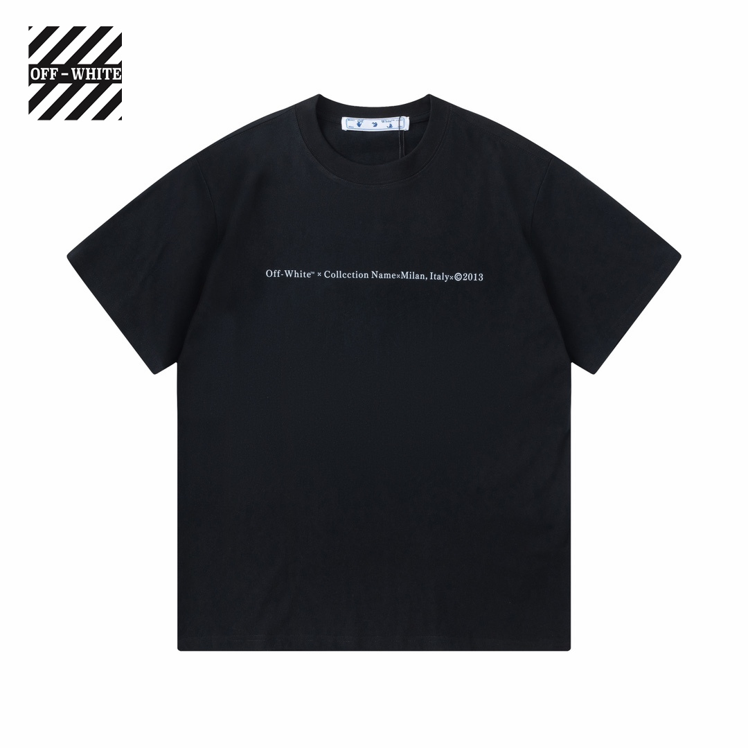 【OFF-WHITE  公式旗艦店】オフホワイト   Tシャツ  ご好評に付き再入荷！250215-BRAND OFF