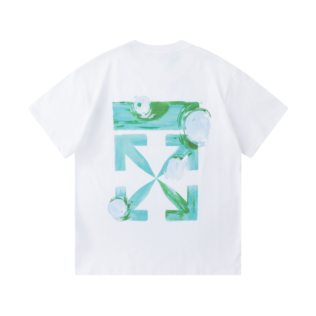 【OFF-WHITE  公式旗艦店】オフホワイト   Tシャツ  ご好評に付き再入荷！250215-BRAND OFF
