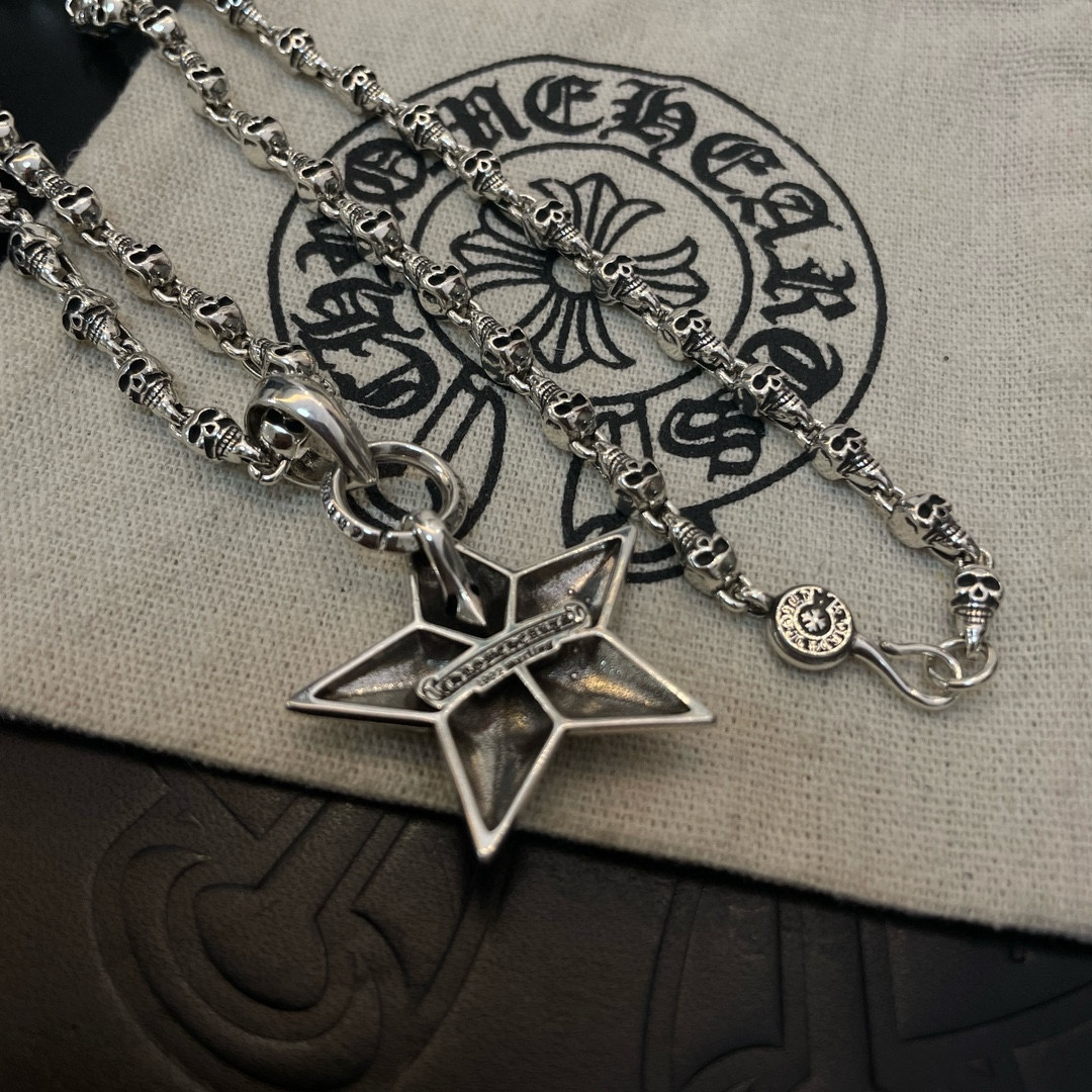 【CHROME HEARTS】ネックレス、新しいネックレス万能シンプルファッションオーナメント 250228-BRAND OFF