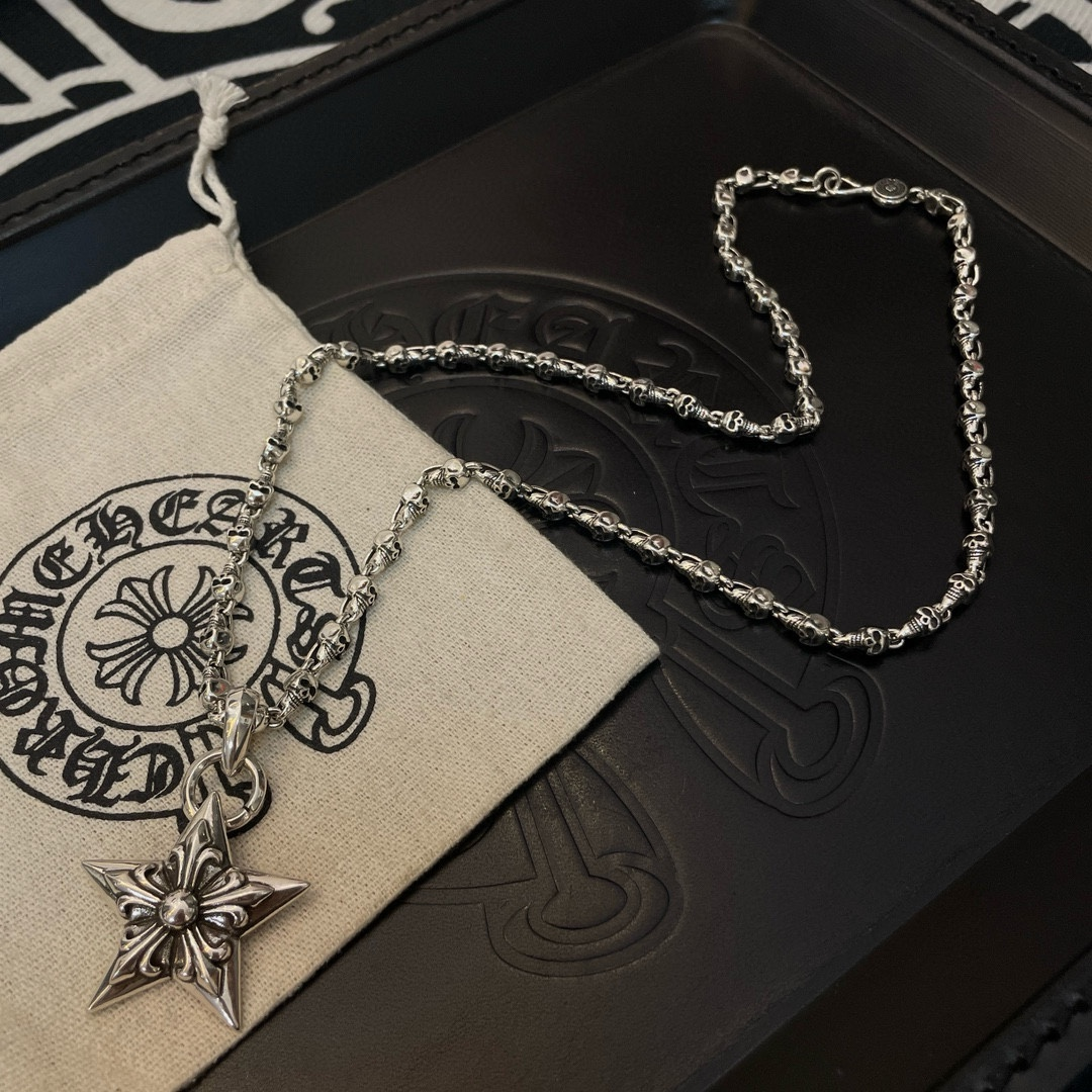 【CHROME HEARTS】ネックレス、新しいネックレス万能シンプルファッションオーナメント 250228-BRAND OFF