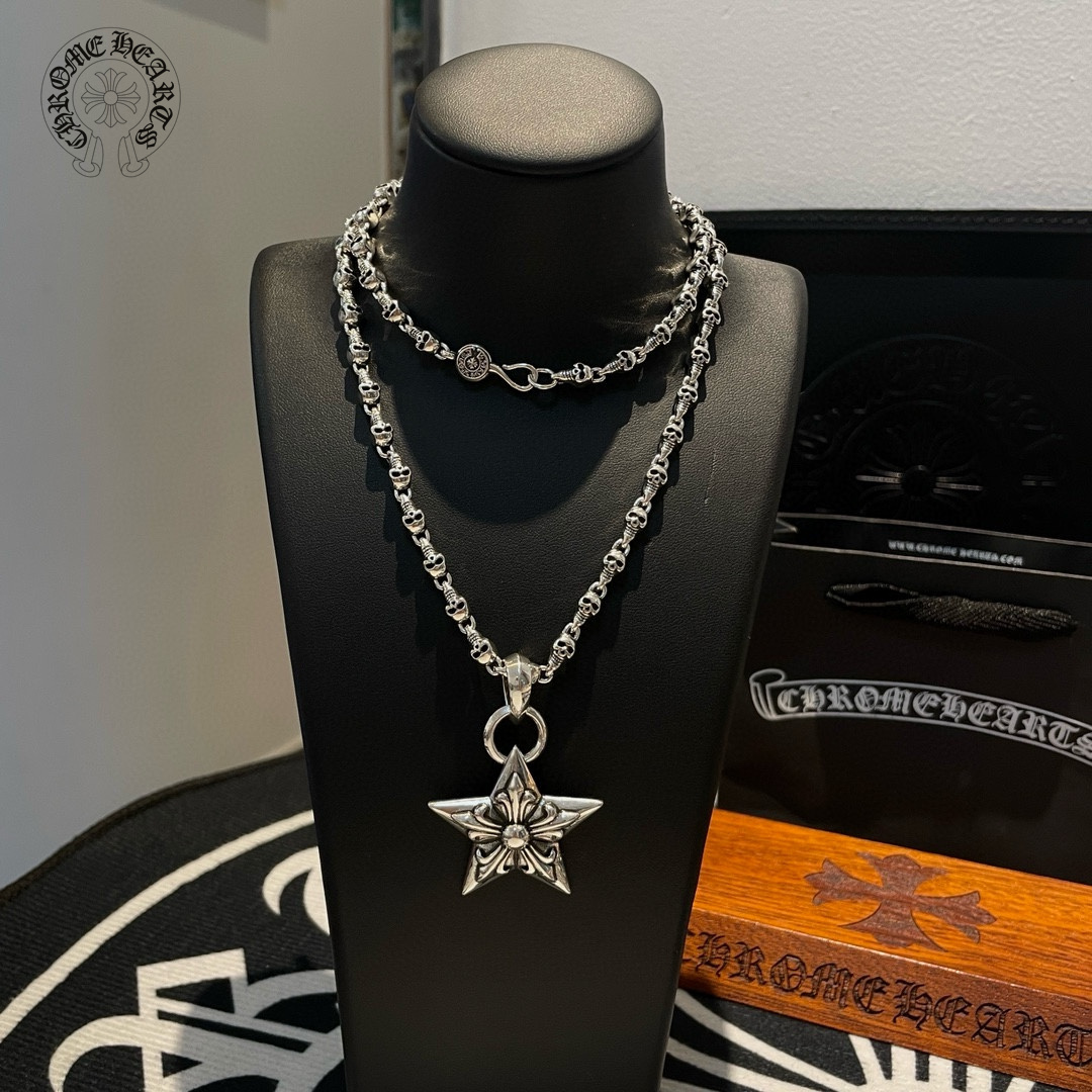 【CHROME HEARTS】ネックレス、新しいネックレス万能シンプルファッションオーナメント 250228-BRAND OFF