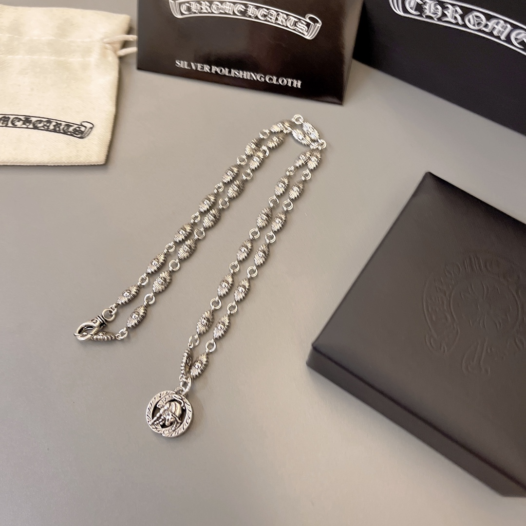 【CHROME HEARTS】ネックレス、新しいネックレス万能シンプルファッションオーナメント 250228-BRAND OFF