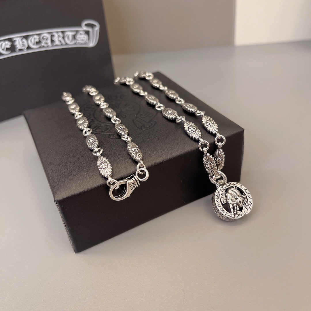 【CHROME HEARTS】ネックレス、新しいネックレス万能シンプルファッションオーナメント 250228-BRAND OFF