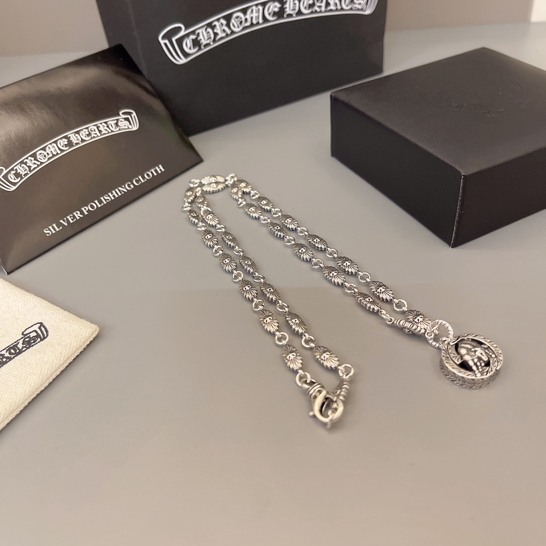 【CHROME HEARTS】ネックレス、新しいネックレス万能シンプルファッションオーナメント 250228-BRAND OFF