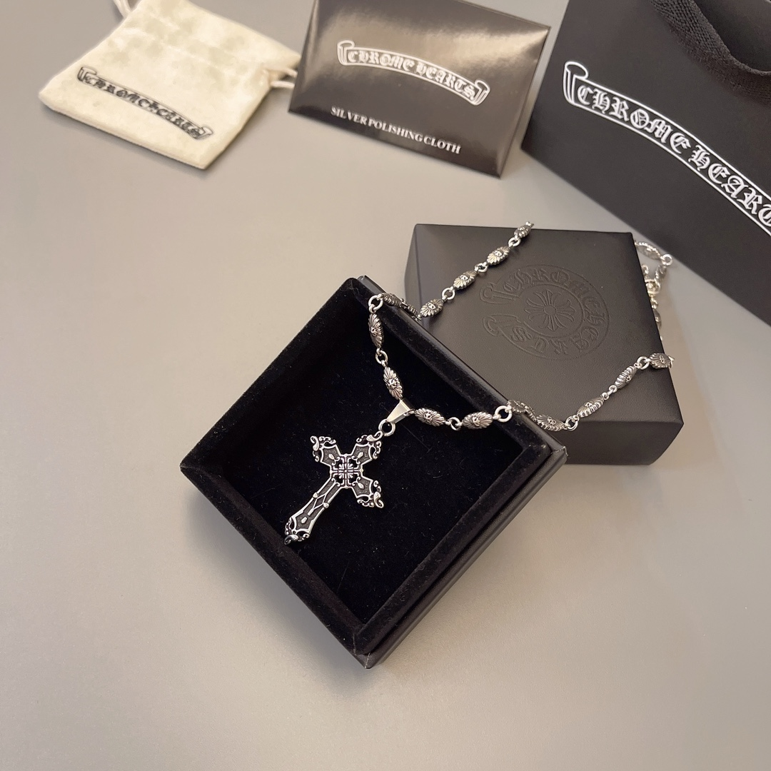 【CHROME HEARTS】ネックレス、新しいネックレス万能シンプルファッションオーナメント 250228-BRAND OFF