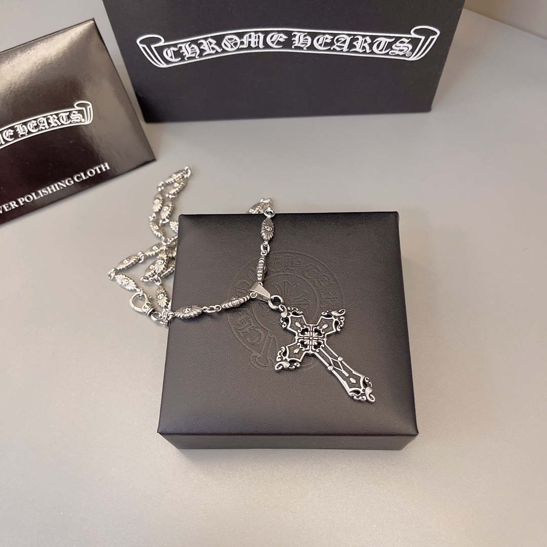 【CHROME HEARTS】ネックレス、新しいネックレス万能シンプルファッションオーナメント 250228-BRAND OFF