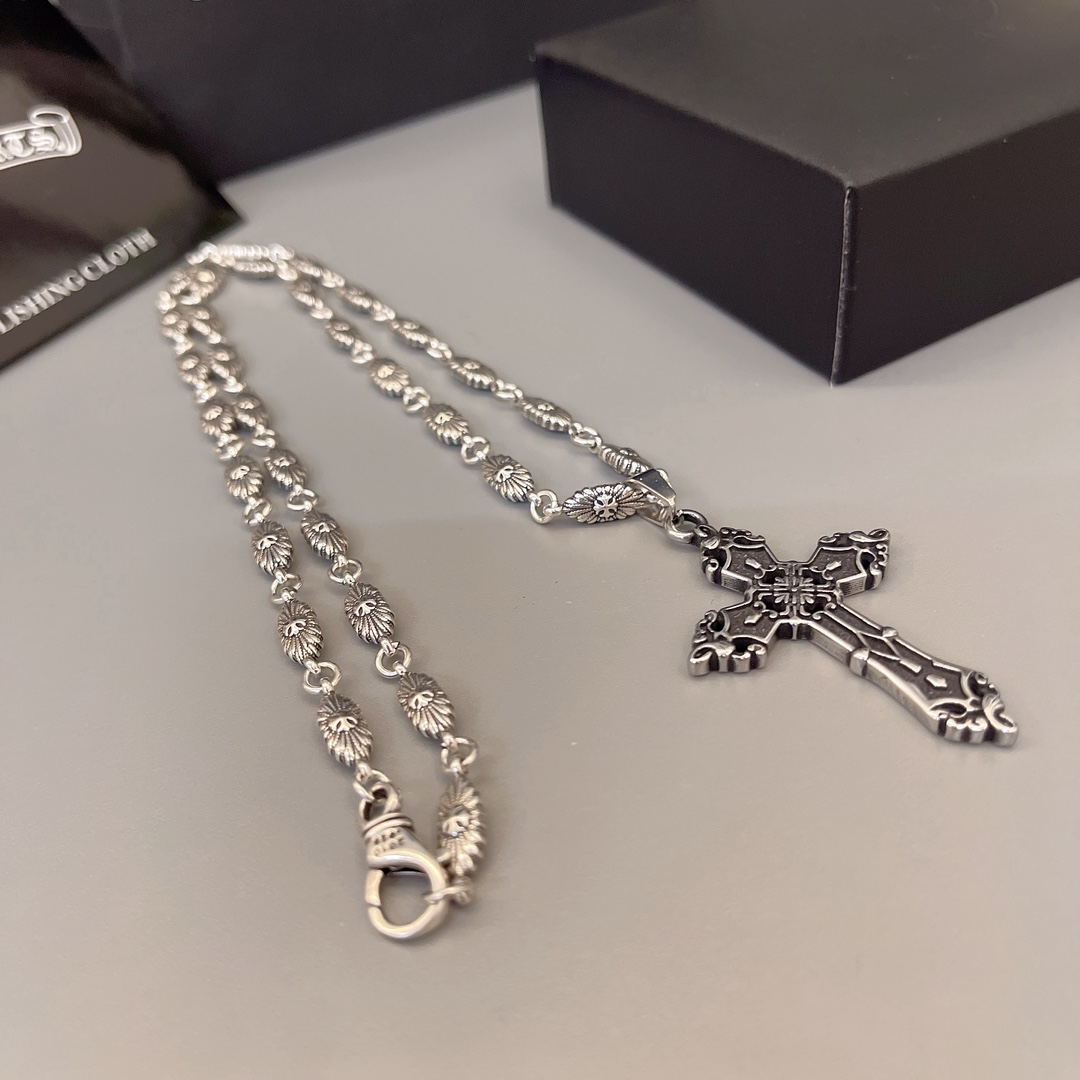 【CHROME HEARTS】ネックレス、新しいネックレス万能シンプルファッションオーナメント 250228-BRAND OFF