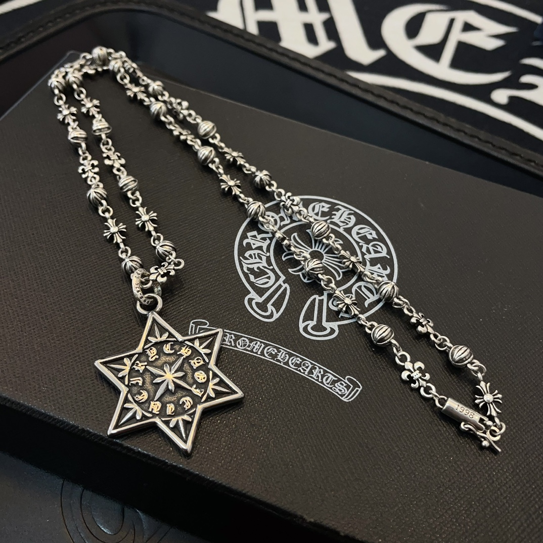 【CHROME HEARTS】ネックレス、新しいネックレス万能シンプルファッションオーナメント 250228-BRAND OFF
