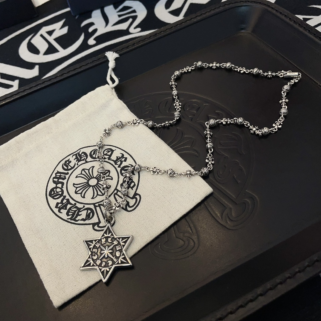 【CHROME HEARTS】ネックレス、新しいネックレス万能シンプルファッションオーナメント 250228-BRAND OFF