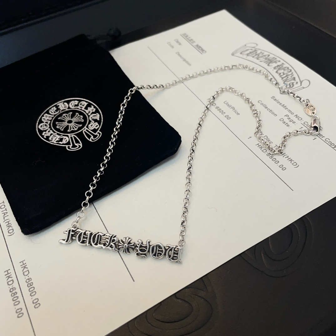 【CHROME HEARTS】ネックレス、新しいネックレス万能シンプルファッションオーナメント 250228-BRAND OFF