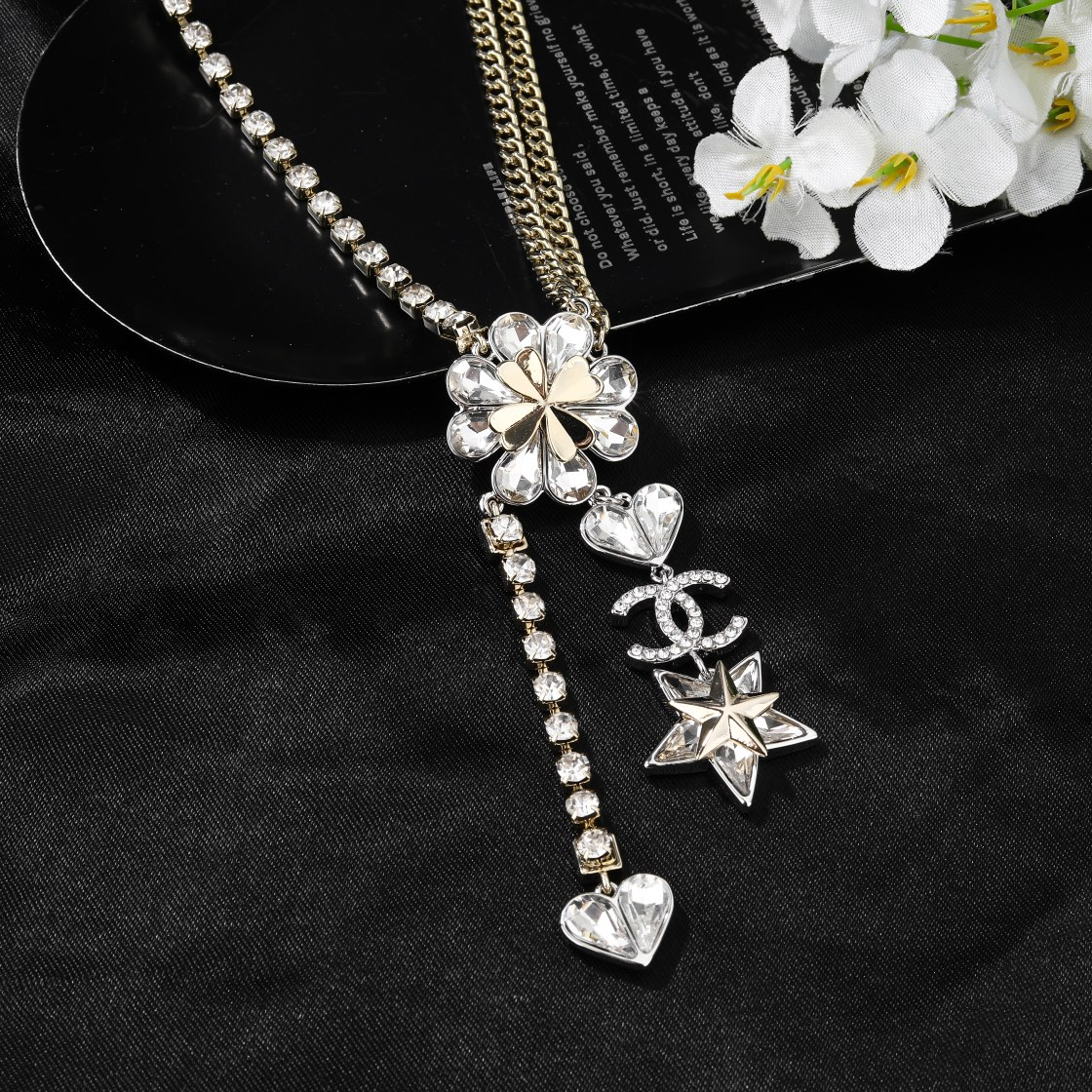 【CHANEL】ネックレス、新しいネックレス万能シンプルファッションオーナメント  250228-BRAND OFF