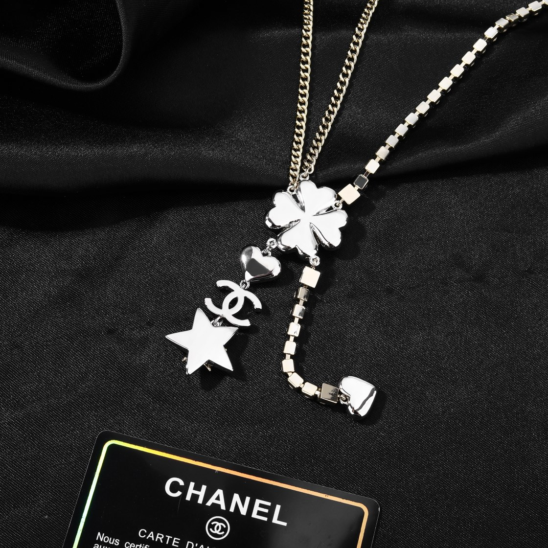 【CHANEL】ネックレス、新しいネックレス万能シンプルファッションオーナメント  250228-BRAND OFF
