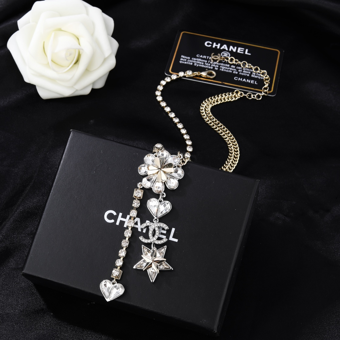 【CHANEL】ネックレス、新しいネックレス万能シンプルファッションオーナメント  250228-BRAND OFF