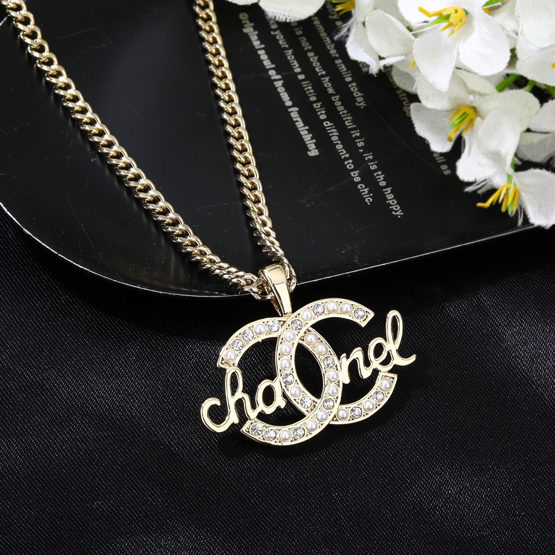 【CHANEL】ネックレス、新しいネックレス万能シンプルファッションオーナメント  250228-BRAND OFF